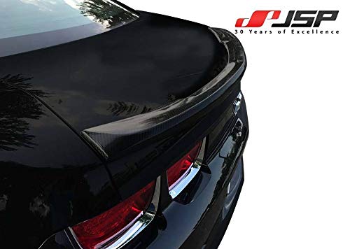JSP Lip Real Carbon Fiber Rear Wing Spoiler for 2010-2015 Chevrolet Camaro CFS6003