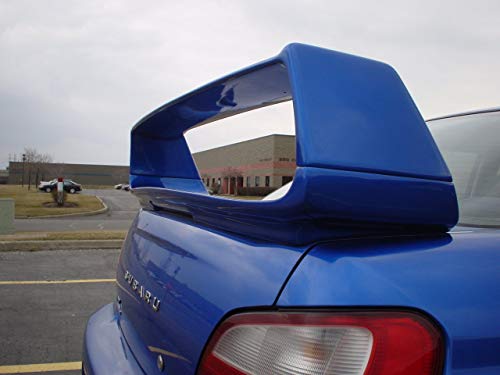 JSP 2000-2007 Subaru Impreza WRX STI Factory Style Primed 333010 Rear Wing Spoiler, 333010