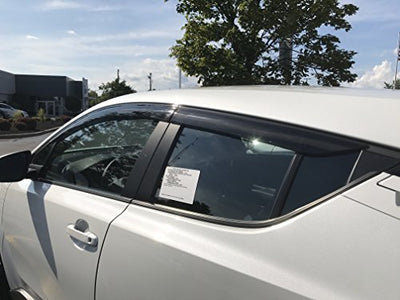 JSP Toyota C-HR 2018-2023 Out-Channel Window Deflector Rain Guards, 218145