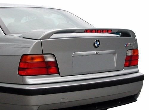JSP Rear Wing Spoiler for 1992-1998 BMW M3 Sedan Factory Style Primed with LED 339019
