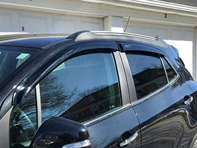 JSP Buick Encore 2013-2019 Out-Channel Window Deflector Rain Guards, 218156