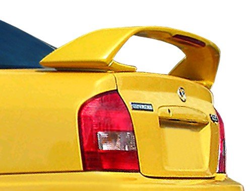 JSP Rear Wing Spoiler for 1999-2003 Mazda Protege Factory Style Primed with LED 339130