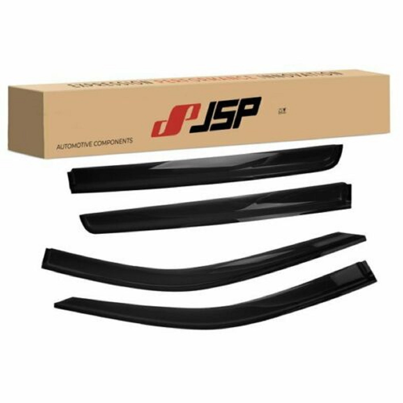 JSP Chevrolet Silverado 2019-2020 Tape-On Car Window Deflector Rain Guards, 218164